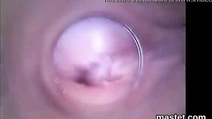 Frisky czech kitten opens up her narrow pussy