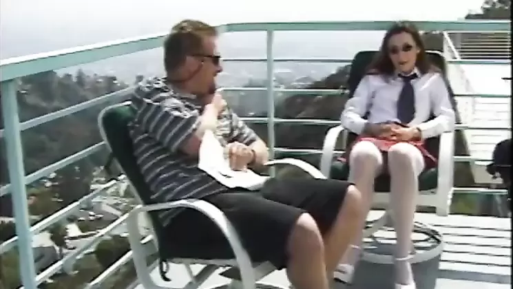 1999   University Coeds 14   Scene 1  Sabrina Johnson, Rod Fontana