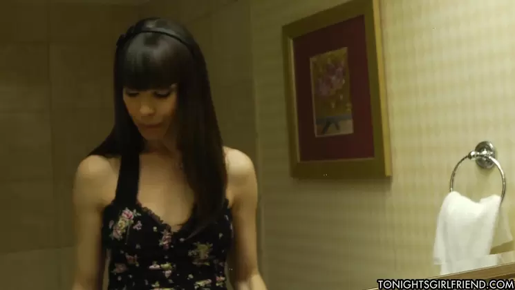 Dana DeArmond pays for her lingerie addiction with a hot ass in the open