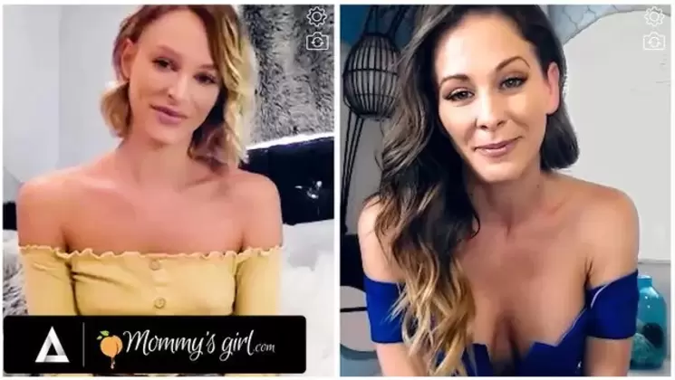 MOMMYSGIRL Thirsty Emma Hix And Stepmom Cherie DeVille Share Their Wet Pussy ...