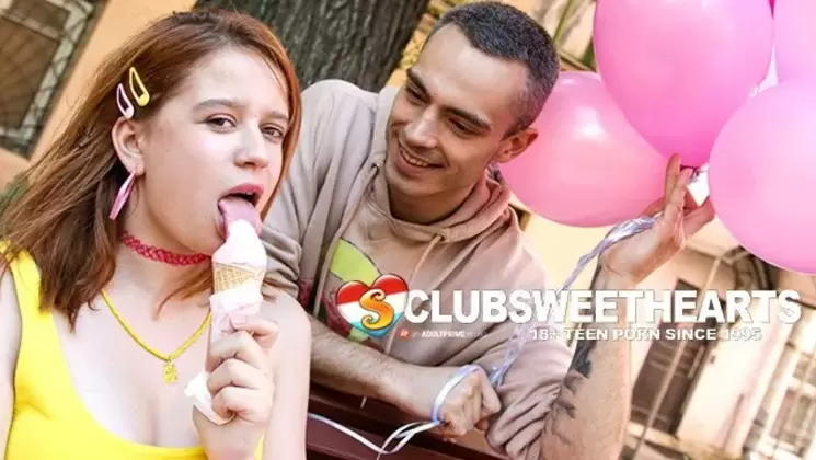 Red Louboutin Blows Balloons and Cocks