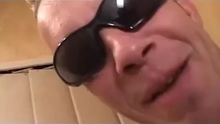 Uncut Tranny with Big Tits Sucks and Fucks a Jock