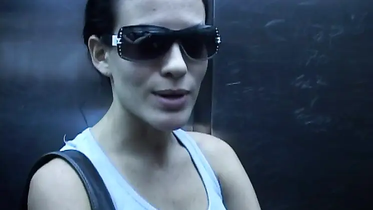 Cute Latina Angeles Got Her Makeup Ruined