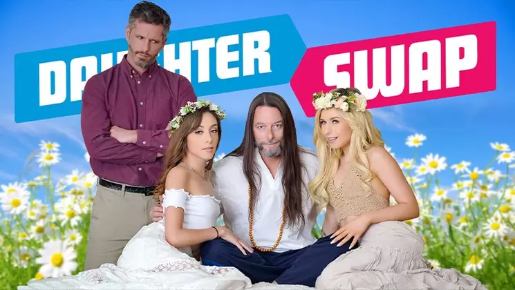 Daughter Swap - Dani Blu Invited Her Bestie And Her Stepdad For Private Tantric Lesson on PornVe