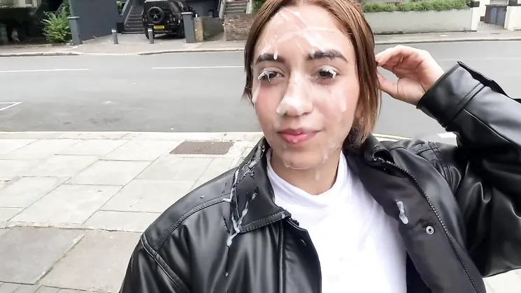 Public Bukkake Cumwalk