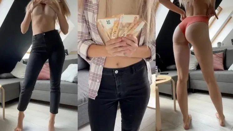 Sister Took the Money to Help Me Cum