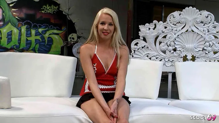 Tall Girl at First Casting Fuck
