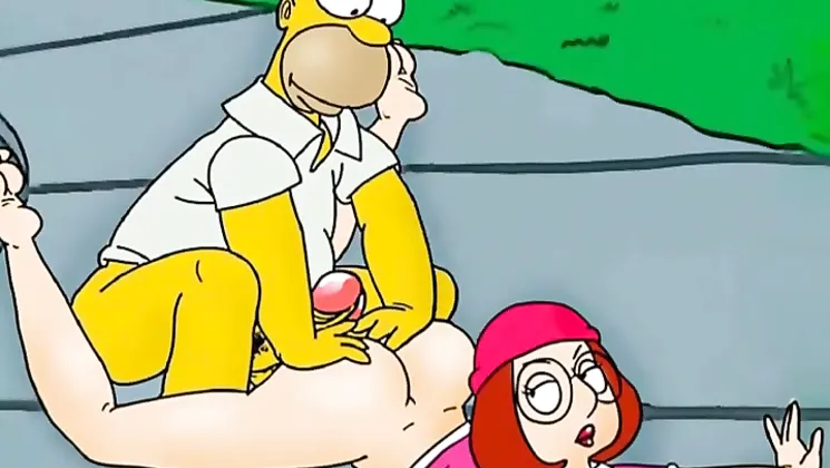 Simpsons and Griffins swingers orgy