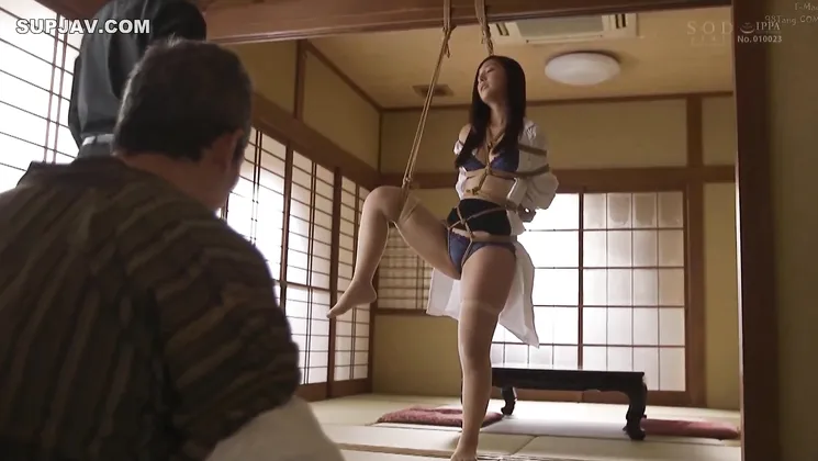 Japanese pornstar Iori Bondage gets tied up and dominated in intense BDSM session