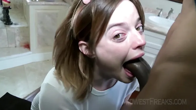 Sage Pillar Takes a BBC Anal Creampie in a Luxury Bathroom