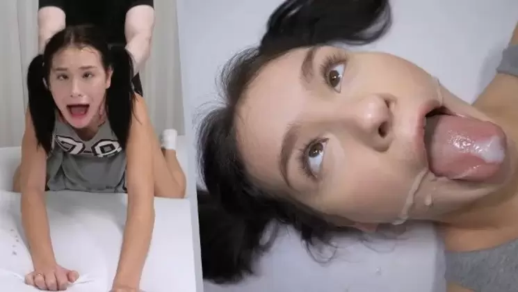 CUM DUMPSTER LIFE 18 Yo College Teen Matty USED By Her Ruthless Landlord