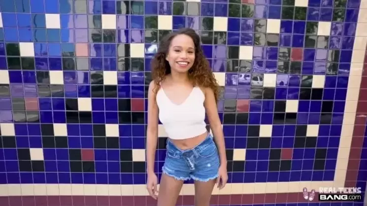 Real Teens Beautiful Ebony Cecilia Lion Gets Fucked