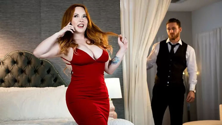 NaughtyAmerica: Summer Hart calls her husband for him to listen how she gets fucked!! on PornVe