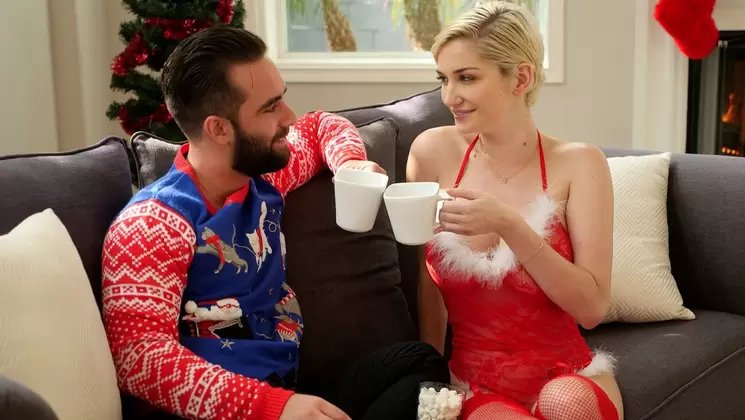 PassionHD: Skye Blue Gives Sexual Gift On Christmas on PornVe