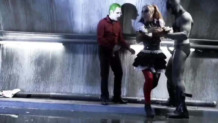 batman & joker vs Harley Quinn